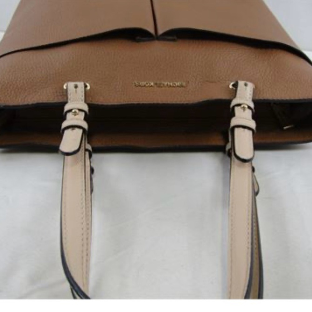 MICHAEL KORS Pebbled Leather Purse & Brown Wallet Set - Picture 4 of 12